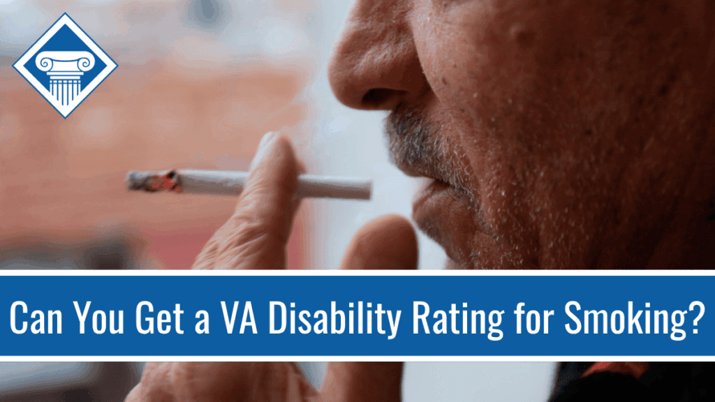 can you smoke cigarettes with a pacemaker Can a veteran get a VA disability rating for smoking?