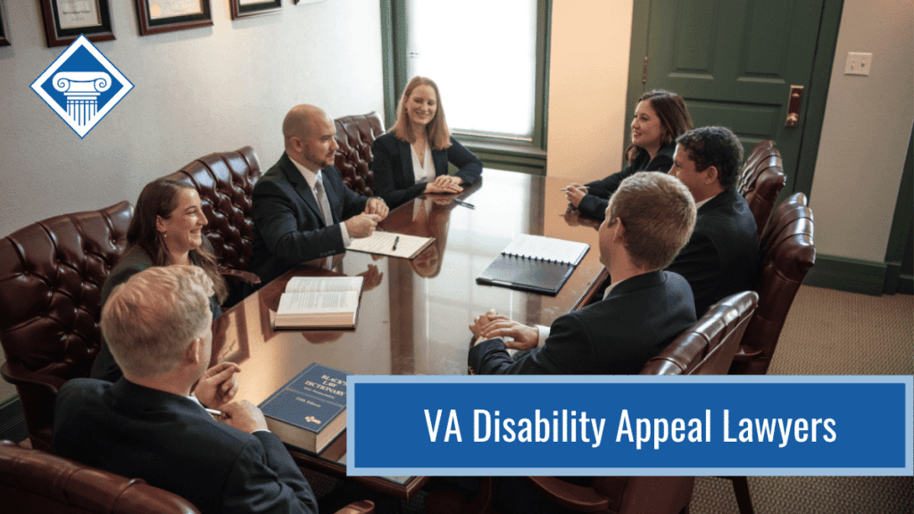 The VA disability appeals lawyers at Woods & Woods discussing cases.